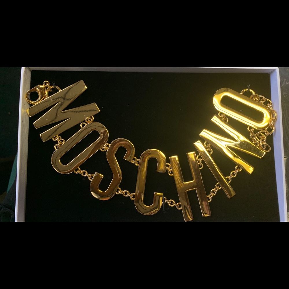 H&M x Moschino Logo Necklace